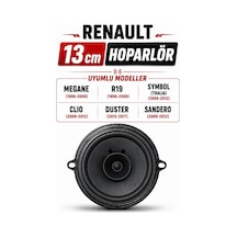 Renault Clio 3 Kangoo Megane 2 Symbol Thalia Uyumlu 13 Cm. Hoparlör 1 Adet Fiyatıdır. 281567910r
