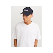 Jack & Jones Jactrue Baseball Cap Erkek Şapka 12263304 Night Sky
