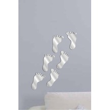 Ayaklar Dekoratif Ayna Şeffaf