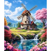 5d Elmas Boncuk Taş Işleme Mozaik Goblen Kit 50x40cm Gc86379 Diamond Painting