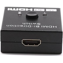 2 Port Hdmi Switch 2 Port Hdmi Splitter Hdmi 2.0 Bi-direction Switch 4k Seçmeli Hdmi Çoğaltıcı