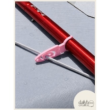 Sup/kano Pembe Kürek Sabitleme Aparatı 2'li Set -paddle Board Kürek Tutucu Klips-kayma Önleyici Kürek Aksesuarı
