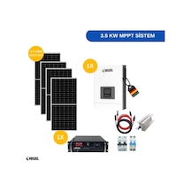 Bağ Evi Tiny House & Güneş Enerjisi Paketi - 3,5 Kw Mppt Lityum Akülü