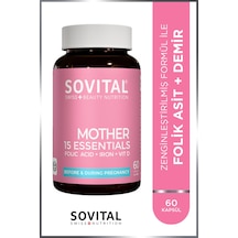 Mother Anne Ve Hamile Vitamini 60 Kapsül