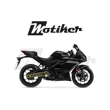 Yamaha Yzf R25 - R3 /2019 - 2025 Model Arka Maşa Grenaj Mat Karbon Tasarım Sticker Etiket Modeli