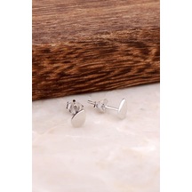 Damla Tasarımlı Elişi Gümüş Küpe 3840