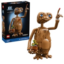 LEGO® Ideas E.T. the Extra-Terrestrial 21370 - Yetişkinler için Işıklı Yapım Parçası İçeren Model Yapım Seti (1226 Parça)