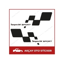 Fiat Tempra Sw Sticker Tempra Sticker Fiat Oto Sticker