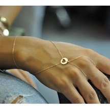 Kalp Şahmeran Bileklik Rose Gold