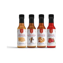 Nish Petibör, Irish Cream, Toffee Nut, Çilek Aromalı Şurup 4'lü Set 4x250 Ml -pet Şişe