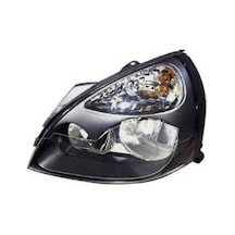 Clio 2 - II Far Lambası Sol Çift Optik İçi Siyah 7701054058