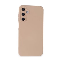 Newface Samsung Galaxy A25 5g Kılıf Nano İçi Kadife Silikon - Pudra