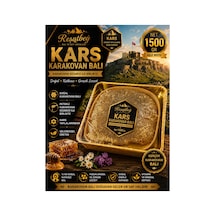 Reşatbey Kars Karakovan Balı Petekli 1500 Gr Karakovan Süzmesi İle Birlikte