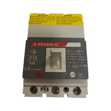 Federal F12 63A Ayar Sahalı Kompakt Şalter