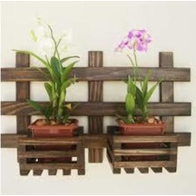 Umutpark Umuthomedesing Ahşap 2 Li Duvar Çiçeklik Saksılık.