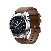 Huawei Watch Gt5 Gt4 Gt2e Gt2 Gt3 Gt3 Pro Honor Watch 2 Uyumlu Silikon Kordon Kahverengi