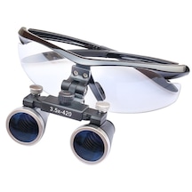 3.5x - 420 Mm Diş Cerrahi Gözlük Lens Büyüteç Taşıma Çantalı 289f3