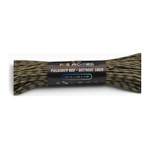 Mg Ropes Bileklik Ve Outdoor Polyester Paracord İp 4 Mm 660 Lb 30 Metre Bej Haki Kamuflaj 10 Çekirdek