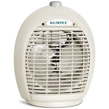 2000 W Fanlı Isıtıcı Krem Elektrikli Soba