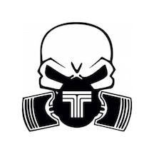 Tofaş Kuru Kafa Oto Sticker6681