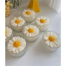 Bernami Mum Pinterest Hediyelik Papatya Mum, Söz Nişan Hediyelik, Mum Hediyelik - 20 Adet Diğer