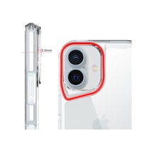 Zore İphone 17 Kılıf Zore T-max Kapak - Şeffaf