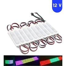 12 Volt 3 Watt Argb Pixel Cob Led Modül Ip65 20 Adet Modül