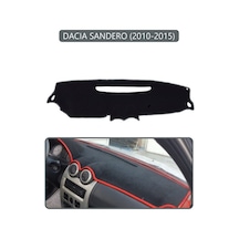 Dacıa Sandero 2010-2015torpido Koruma Halısı Gri Kenar