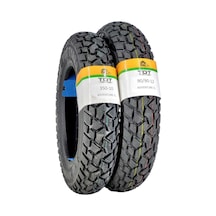 350-10 Ve 90/90-12 Motosiklet Lastiği Tl Tubeless - Dubleks