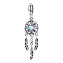 Nur Silver Sallantılı Düş Kapanı Gümüş Charm Nur-bl02001