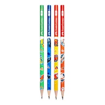 Faber Castell City Squad Kurşun Kalem - 5 Addt Siyah