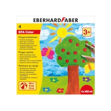 Eberhard Faber Parmak Boyası 4 Renk 100Ml