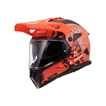 Ls2 Pıoneer 2 Rangı Mat Turuncu Kask Mat Turuncu