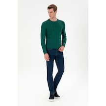 U.S. Polo Assn. Erkek Mavi Slim Fit Jean Pantolon 50296850-DN0022