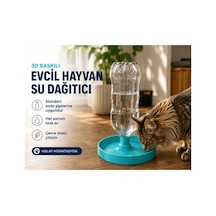 Otomatik Evcil Hayvan Su Sebili Standart Şişeye Uygun