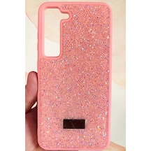 Samsung Galaxy S23 Yıldız Tozu Premium Pembe Silikon Kılıf