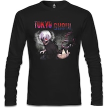 Tokyo Ghoul Siyah Erkek Sweatshirt
