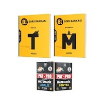 8. Sınıf Türkçe ve Matematik Soru Bankası Seti İle Pat-Pro Matematik Soru Bankası Seti Hediye