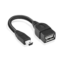 Notech 5Pin Mini Usb Giriş - Dişi Usb Çevirici V3 Usb Otg Kablo
