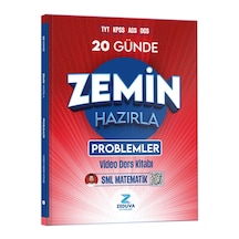 Zeduva Yayınları Sml Matematik Tyt Kpss Ags Dgs 20 Günde Zemin Hazırla Problemler Video Ders Kitabı