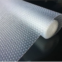 Şeffaf Eva Raflık Kaymaz Dolap Içi Çekmece Raf Örtüsü - Plastik Plastik 100 X 100 Gri Tr Diğer