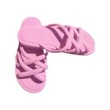 Gzro Yazlık Kadın Terlik Pembe