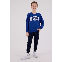 U.S. Polo Assn. Lisanslı Erkek Çocuk Alt Üst 2 Parça Eşofman Takımı Us2227 Parlament