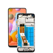 Samsung Uyumlu Galaxy A11 Sm-a115f Lcd Ekran Dokunmatik Çıtalı