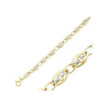 Sembolgold Altın Bileklik Hallow Modeli Blk-0559 Sarı Altın
