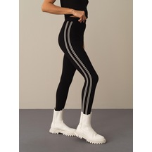 Xint Siyah Slim Fit Tayt 850873