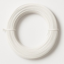 Nyaf H05v-k 0,50 Mm² Çok Damarlı Kablo - Beyaz - 10 Metre