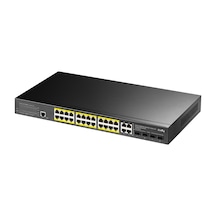 Cudy GS2028PS4 4 Port Combo 1 Port Konsol 24 Port Gigabit 300 W Poe Switch
