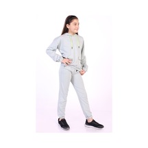 Toontoy Kids Toontoy Kız Çocuk Cepli Armalı Eşofman Takım Yeşil