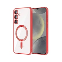 Samsung Galaxy A16 5g Uyumlu Kross Magneticsafe Kapak - Kırmızı